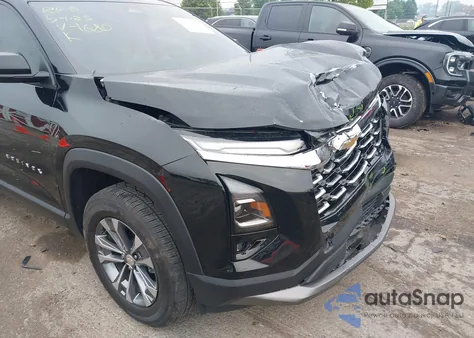 2025 Chevrolet Equinox Fwd Lt из США, поврежденный, VIN 3GNAXHEG1SL101680